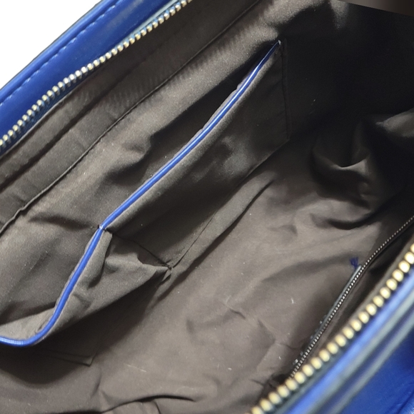 NWOT Faux Snakeskin Satchel - Picture 7 of 10